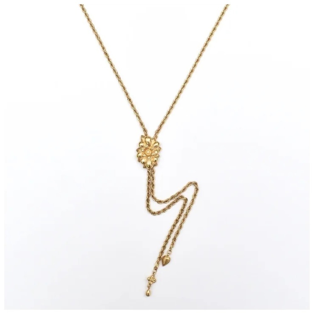 Vintage Monet Victorian Inspired Flower Necklace